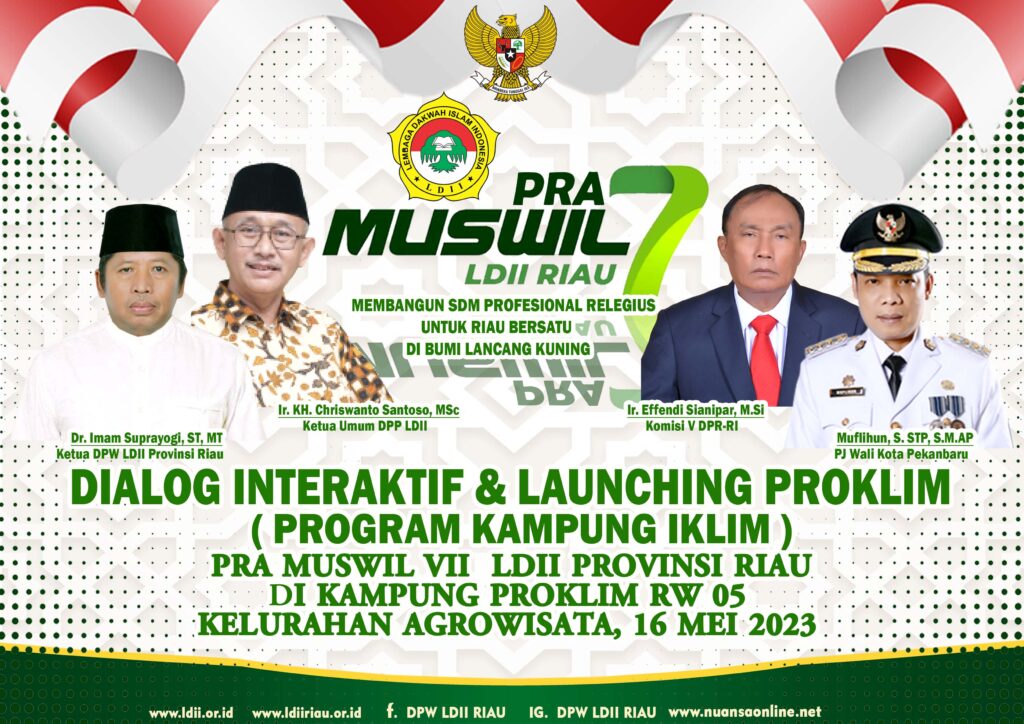Proklim Kontribusi LDII Untuk Riau dan Bangsa
