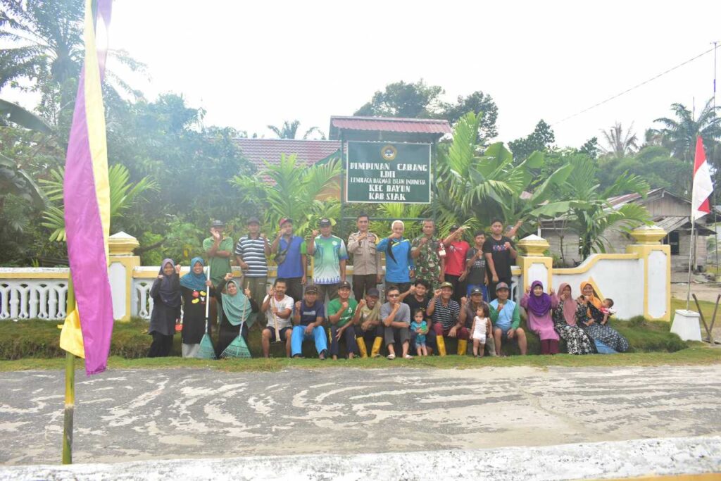 PC LDII Dayun Sukseskan Kerja Bersama Bakti Untuk Negeri