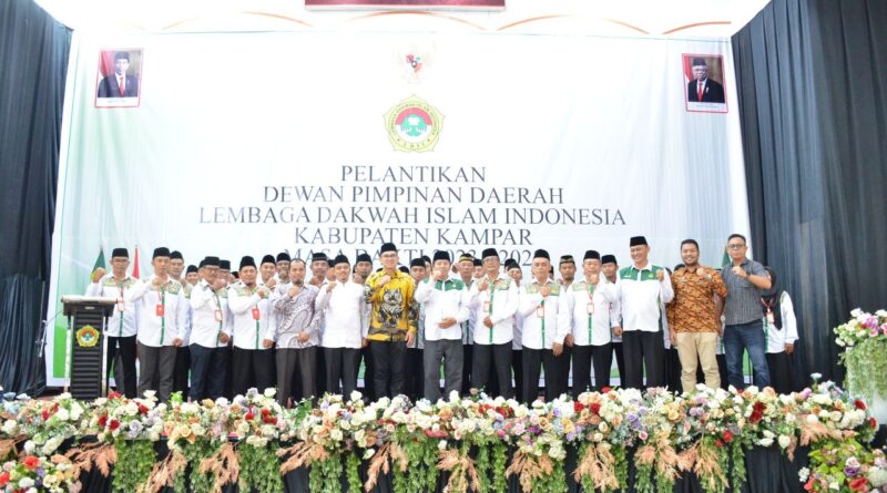 ) resmi dilantik. Pelantikan ini, dilakukan langsung oleh ketua DPW LDII Provinsi Riau Dr. Imam Suprayogi, ST,MT di Gedung Mahligai Bungsu Islamic Centre dengan meriah dan sukses.