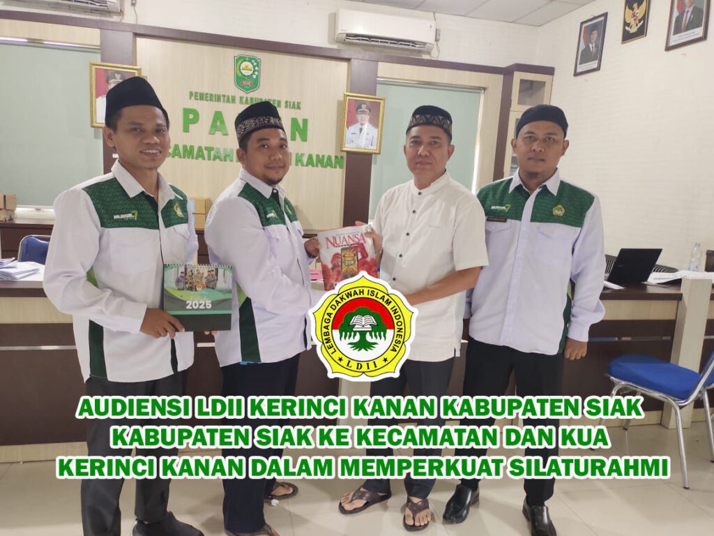 Audiensi LDII Ke Kecamatan dan KUA Kecamatan Kerinci Kanan Perkuat Sinergi
