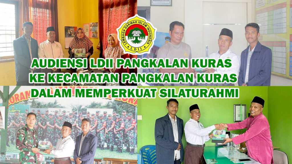 Audiensi LDII Pangkalan Kuras ke Kecamatan Pangkalan Kuras Dalam Memperkuat Silaturahmi