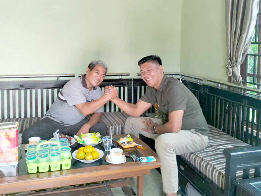 Silaturahmi Hangat Intelkam Kampar dan LDII