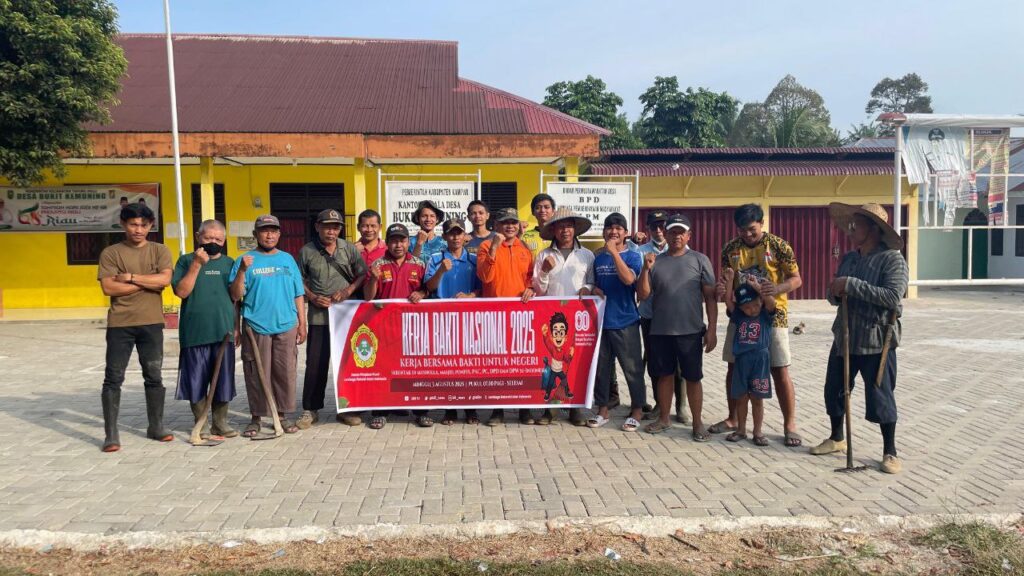 LDII dan Aparatur Desa Bukit Kemuning Bersinergi