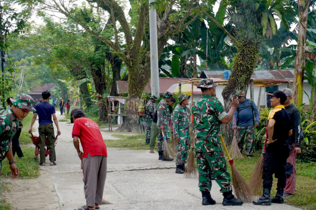 Dandim 0301 Pekanbaru menegaskan komitmen TNI dalam mendukung program ketahanan pangan, keamanan, dan kebersihan lingkungan