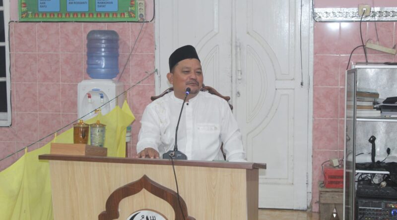 Tausiyah MUI Kecamatan Lubuk Dalam Ajak Jamaah Perkuat Ukhuwah dan Ibadah