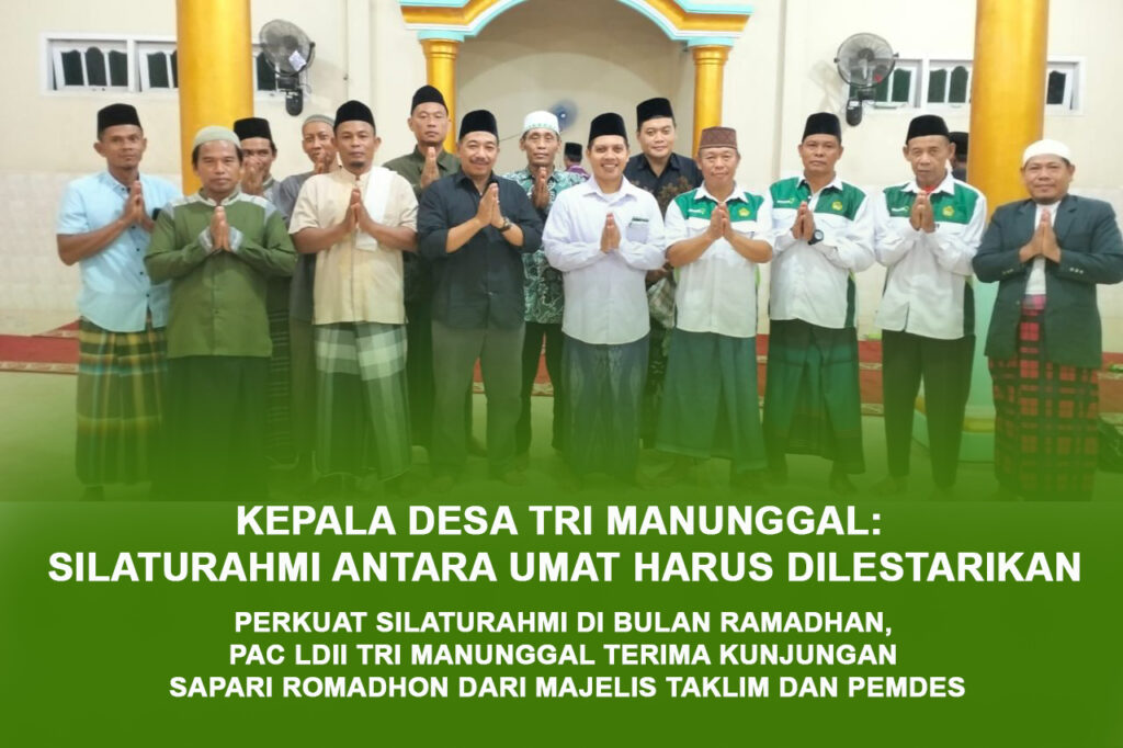 Sinergi PAC LDII Tri Manunggal dengan Pemerintah Desa dan Majelis Taklim