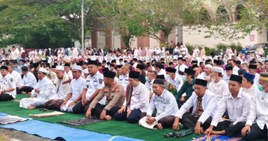 LDII Siak Ikut Serta dalam Sholat Istisqa, Sambut Turunnya Hujan dengan Penuh Syukur