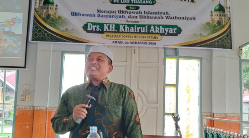 Ketua I MUI Siak Ajak Perkuat Ukhuwah dan Dakwah Digital pada Pengajian Umum PC LDII Tualang