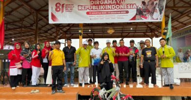 Semarakkan HUT RI ke-81, SMA Nur Haq Boarding School Bersama Warga Tanjung Gading dan Warga LDII Gelar Jalan Sehat Bertabur Doorprize
