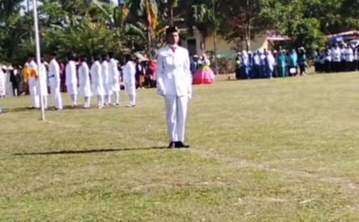 Teguhkan Semangat Kebangsaan, LDII Ikuti Upacara HUT ke-81 RI di Desa Marga Mulya