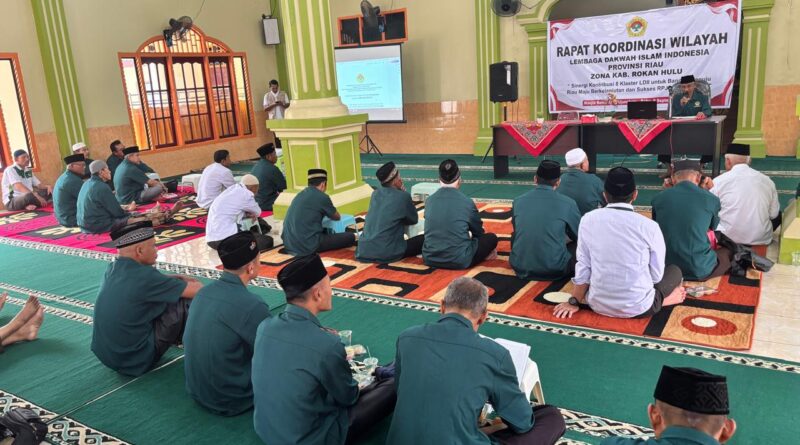 Rapat Korndinasi Wilayah LDII Riau di Rokan Hulu: Menajamkan 8 Klaster Kontribusi demi Kemaslahatan Bangsa