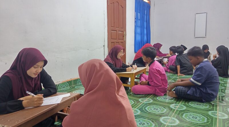 Caberawit PC LDII Singingi Ikuti Ujian Tengah Semester, Materi Al-Qur’an hingga Hafalan Doa